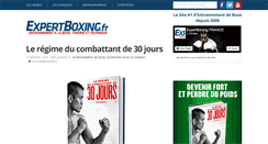 Desktop Screenshot of expertboxing.fr